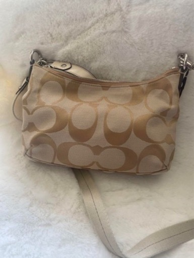 ‼️新品COACHショルダーバッグ/キャンパス/IVO/シグネチャー