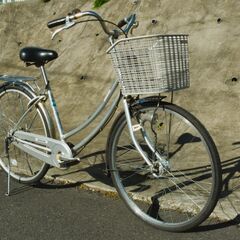 【商談成立】完全整備済み中古自転車　26インチ軽快車　変速機無し...