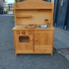 ご購入者決定　ままごと用木製キッチン