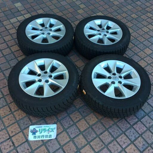 アルファード30系 純正ホイール4本セット アイスナビ6 17インチ【市川行徳店】【店頭取引限定】管理番号：ITMAE2EQ84K8【中古】