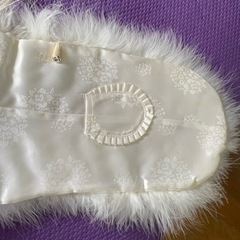 🦢　羽毛100%ショール　👘成人式など着物　の画像