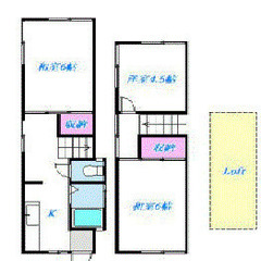初期費用無料🉐★4月末まで家賃無料 3K 即入居可能 家賃5.4万円バストイレ別★ 😁五香駅から徒歩16分！！日商ニューハイツ 3K 49.93㎡ 柏市南逆井　賃貸物件　アパート - 賃貸（マンション/一戸建て）