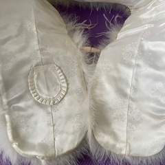 🦢　羽毛100%ショール　👘成人式など着物　の画像