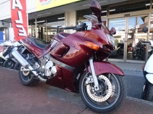 NO.4842　ＺＺＲ４００　Ｎ型　水冷４サイクル１６バルブ４気筒エンジン　ＥＴＣ車載器付き　ワインレッド　☆彡