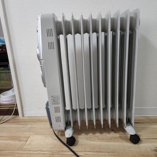 10枚ストレートフィン オイルヒーター(中古品)
