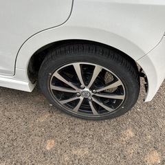 売約済みです！車検2年付き！ダイハツムーヴカスタムRリミテッドターボ！内外程度良いです！希少スポルザバンパー付き！その他社外パーツ多数！程度良いL175お探しの方に！総額22万円の画像