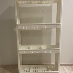 IKEA _LARSOLE ラルソレ 収納ユニット キャスター付...