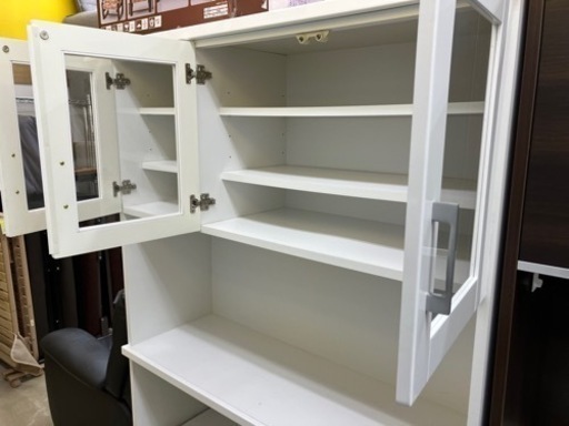 株式会社サン?たっぷり収納♪?3面レンジボード　67