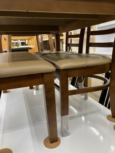 大川家具?アウトレッド品?4点ダイニングセット　43