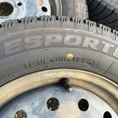 軽自動車　スタッドレスタイヤ　ライフ等　155/65R13の画像