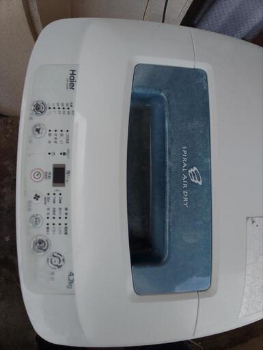 洗濯機4kg
