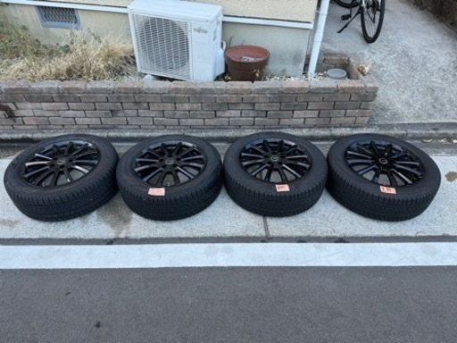 美品！タイヤ・ホイールセット(225/55 R17)