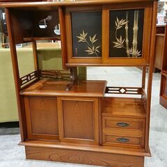 和家具｜ガラス引き戸｜茶箪笥｜茶棚