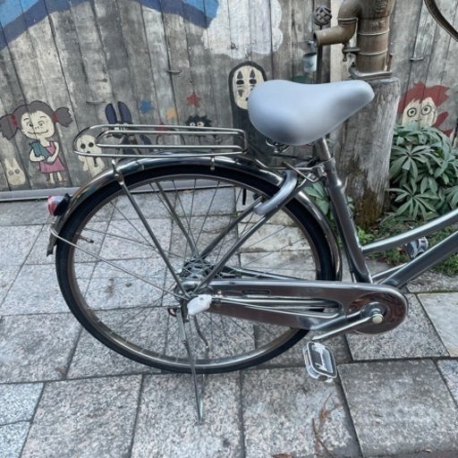 【3897】学童　27インチ　前後タイヤ新品　12,700円（防犯・税込）