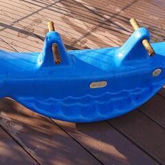 リトルタイクス シーソー くじら おもちゃの画像