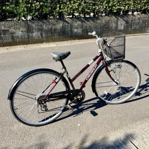 お取引感謝(鹿児島県の方に】２７インチ・６速・シティーサイクル・中古