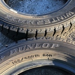 15インチ　スタッドレスタイヤ4本セットの画像