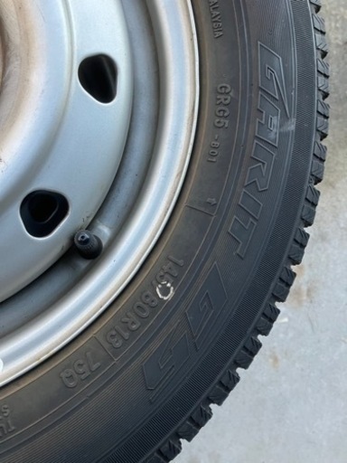 バリ山スタッドレス4本セット145/80r13