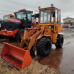 【除雪に最適！】ホイールローダーFL60（ナンバープレート付）