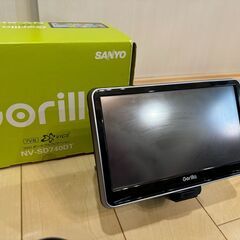 【交渉成立】gorillaカーナビ NV-SD740DT SANYO（現：パナソニック）7インチ  16GBの画像