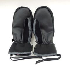 使用感少 THREE WEATHER GORE-TEX グローブ メンズ Mサイズ スノボードグローブ グレー×ブラック 札幌市 新道東店の画像