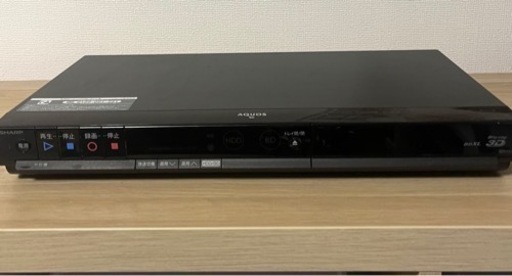 (取引中)AQUOS ブルーレイレコーダー300G
