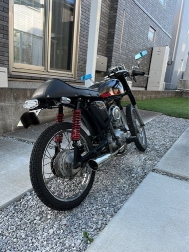 YAMAHA YB50 YB-1 原付実働カスタム50cc 4mini カブ (しろ