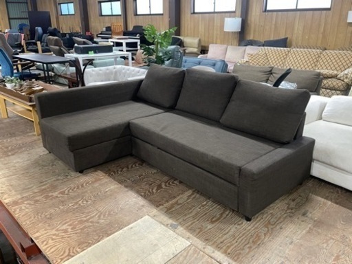 激安‼️ IKEAソファベッド 収納付き