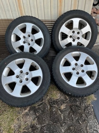 セレナ　スタッドレスタイヤ　純正アルミホイール　c25 16インチ