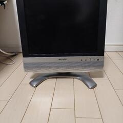シャープアナログテレビ　13インチ　説明書付き