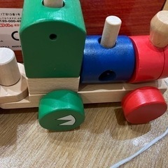 ワニさんの汽車つみきの画像