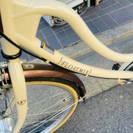 《商談中》　自転車　シティバイク　マルキン MK-23-013 [シティサイクル RYフロートミックス 26インチ 外装6段変速 ベージュ] ギア　FROATMIX  街乗り　町乗り　クリスマス　プレゼント