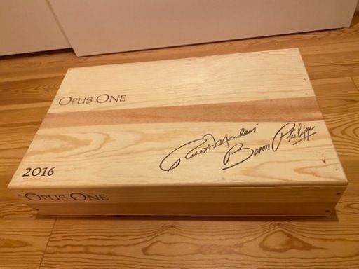 高級ワイン Opus One 木箱