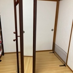 ニトリ　全身鏡の画像
