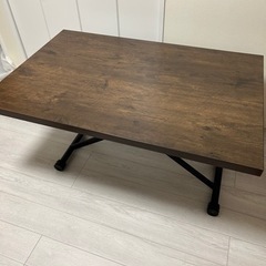 ダイニングテーブル 昇降式テーブル