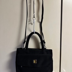 多目的ハンドバッグ/ショルダーバッグ　黒の画像