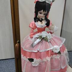 フランス人形　☆ガラスケース入り☆の画像