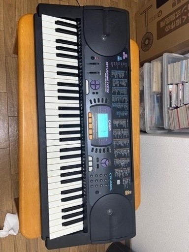 電子キーボード　CASIO光ナビゲーション付き