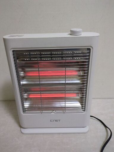 石英管ストーブ 800W CDEM105WH ホワイト
