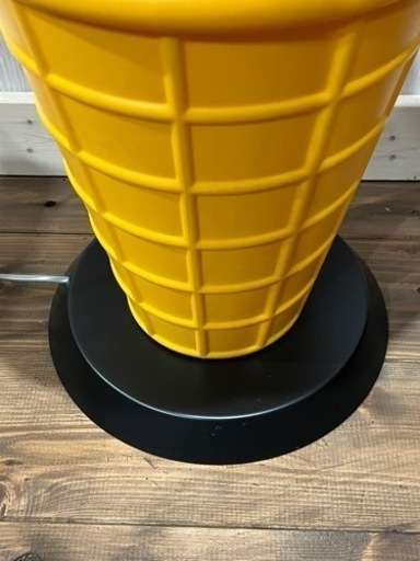 新品電飾看板 業務用非売品ソフトクリーム昭和レトロ高さ約90㎝ディスプレイアイスクリームランプ照明あんどんインテリアフロアライト