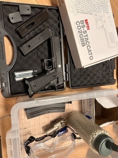 サバゲーセット　CO2ガン　BATON STACCATO