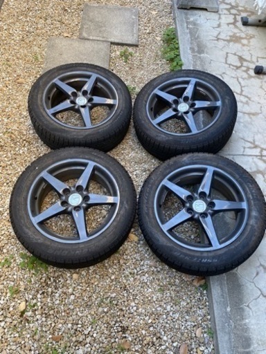 17インチ　215/55R17 NANKANG 2018年製　ホイール付