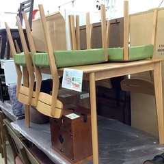 ニトリ 4人用 ダイニングセット アルナス 管C231202BK (ベストバイ 静岡県袋井市)