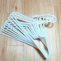 無印ポリプロピレンハンガー4種　全21本の画像