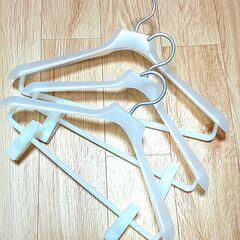 無印ポリプロピレンハンガー4種　全21本の画像