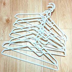 無印ポリプロピレンハンガー4種　全21本の画像