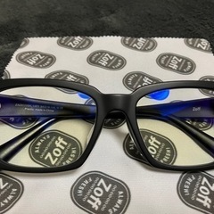 ブルーライトカットメガネ　ZOFF 美品