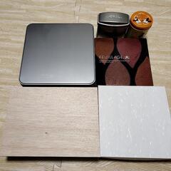 収納ケース6点セット 空箱 木箱 缶ケース 整理グッズ 