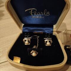 カフス　タイピンの画像