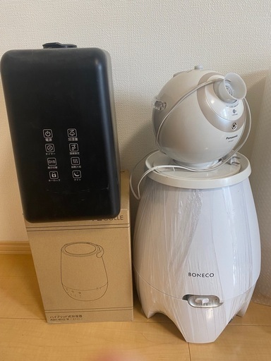 【動作確認済み】加湿器、美容スチーマー　4点まとめ